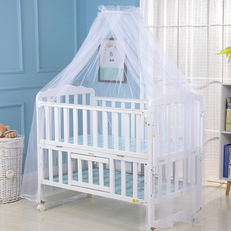 netting over crib